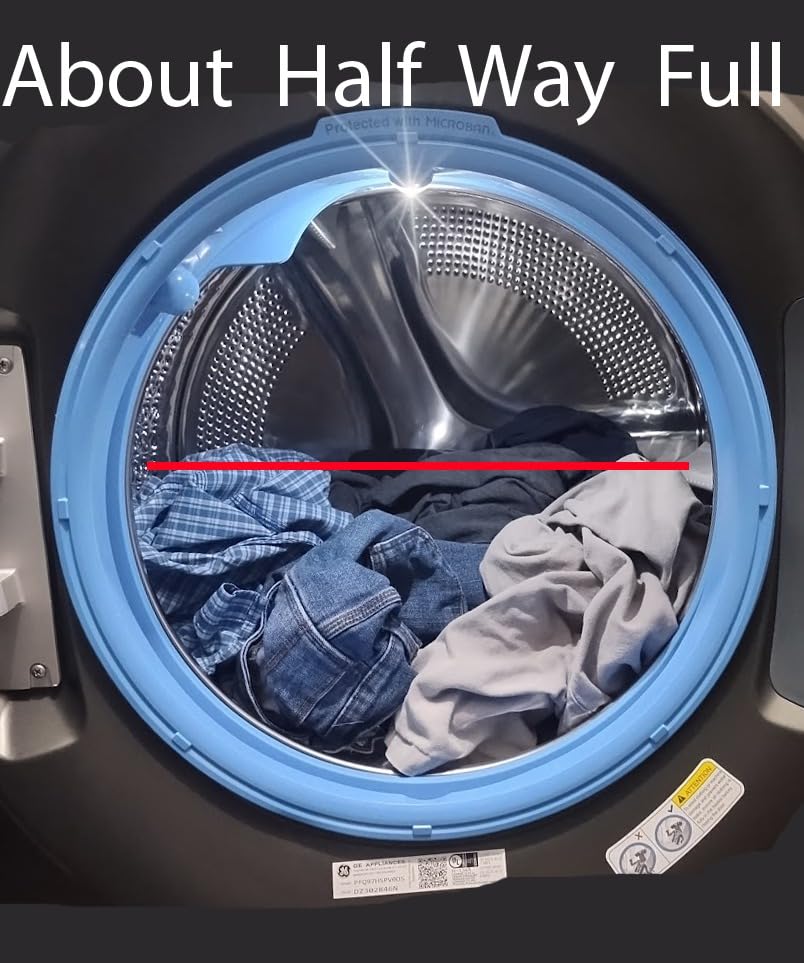 GE Profile PFQ97HSPVDS 28 Inch Smart Front Load Washer/Dryer Combo with 4.8 cu.ft. Capacity, 12 Wash Cycles, 14 Dryer Cycles customer photo 1