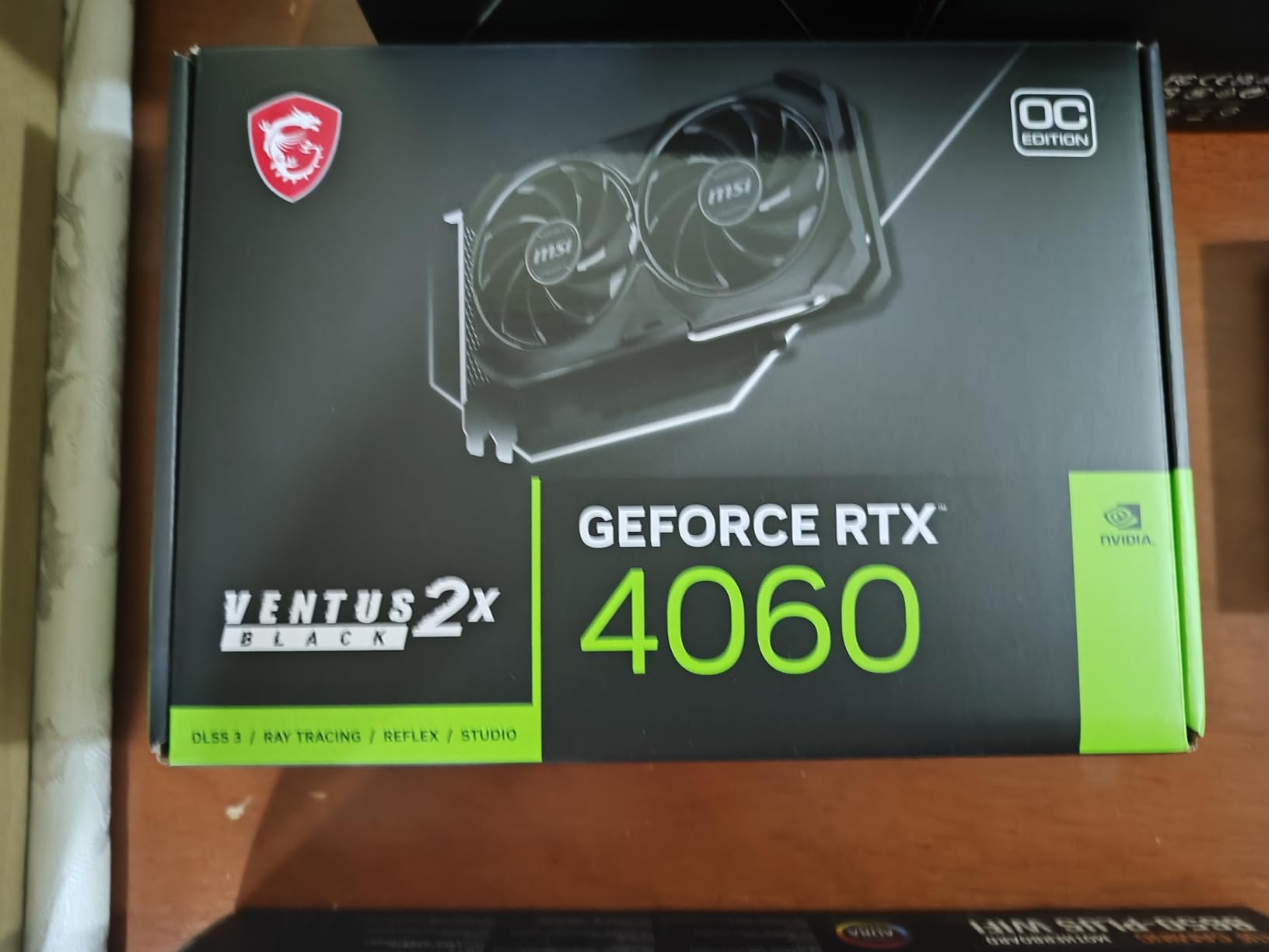 MSI Gaming GeForce RTX 4060 8GB GDRR6 Extreme Clock: 2505 MHz 128-Bit HDMI/DP Nvlink TORX Fan 4.0 Ada Lovelace Architecture Graphics Card (RTX 4060 Ventus 2X Black 8G OC) - Customer Photo 4