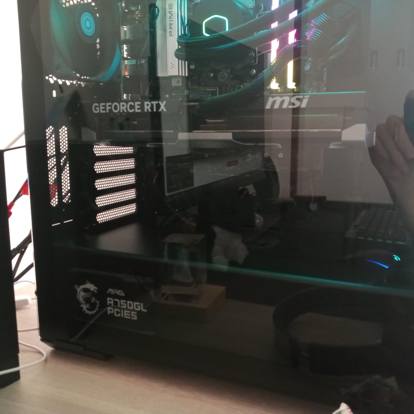 MSI MAG A850GL PCIE5, Fully Modular Compact Gaming 850W Power Supply, 80+ Gold, ATX 3.1 & PCIe 5.1 Ready, Native Dual-Color 12V-2x6 Cable, 10 Year Warranty Customer Review MSI MAG A850GL PCIE5, Fully Modular Compact Gaming 850W Power Supply, 80+ Gold, ATX 3.1 & PCIe 5.1 Ready, Native Dual-Color 12V-2x6 Cable, 10 Year Warranty - Customer Photo 4
