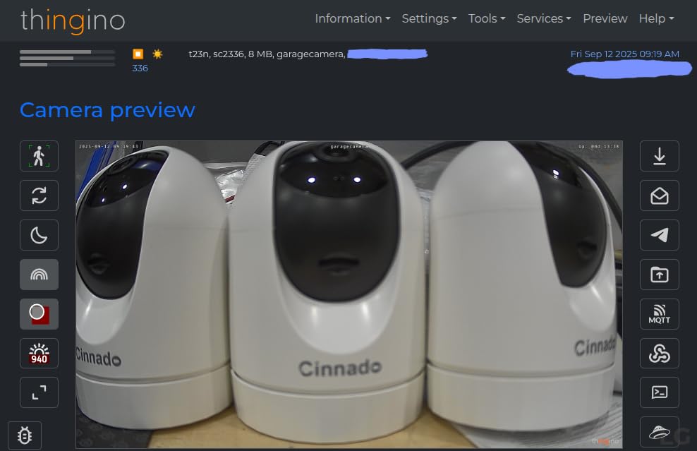Cinnado 2K Home Security Cameras-2.4Ghz WiFi Indoor Camera with 360° Motion Detection for Pets/Nanny/Baby/Dog, 2 Way Audio, 24/7 SD Card Storage, Cloud Storage, Works with Alexa & Google Home, D1 4P Customer Review Cinnado 2K Home Security Cameras-2.4Ghz WiFi Indoor Camera with 360° Motion Detection for Pets/Nanny/Baby/Dog, 2 Way Audio, 24/7 SD Card Storage, Cloud Storage, Works with Alexa & Google Home, D1 4P - Customer Photo 2
