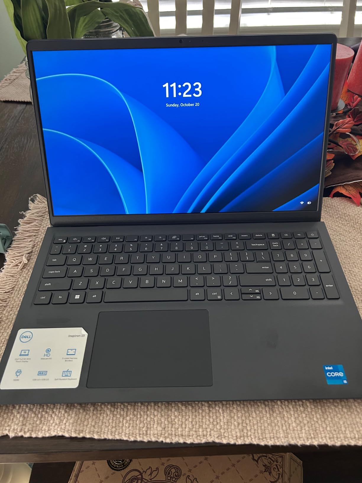 Dell Inspiron 15 3000 3520 Business Laptop Computer[Windows 11 Pro], 15.6'' FHD Touchscreen, 11th Gen Intel Quad-Core i5-1135G7, 16GB RAM, 1TB PCIe SSD, Numeric Keypad, Wi-Fi, Webcam, HDMI, Black - Customer Photo 4