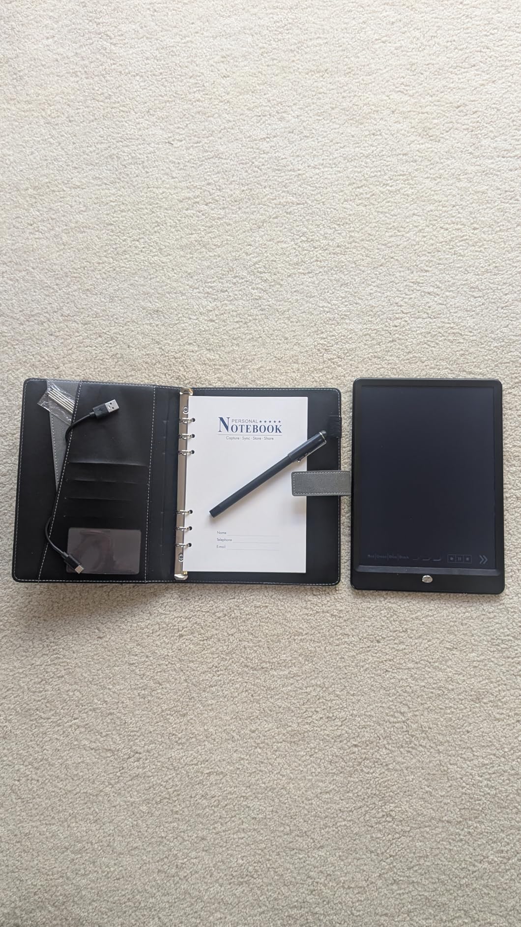 Smart Sync Pen for Note Taking with Notebook and Writing Board,Real-time Sync for Digitizing,Convert to Text,Storing,Sharing Paper Notes via APP on Smartphone/IPAD (Android and iOS) - Customer Photo 2
