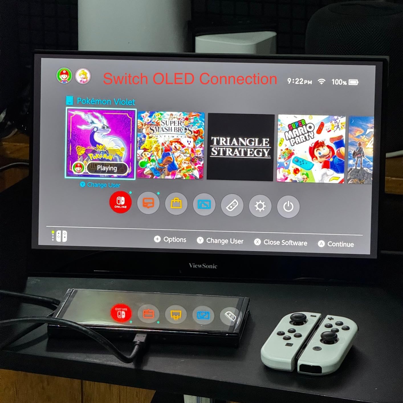ViewSonic VX1655-4K-OLED 15.6 Inch 4K UHD Portable OLED Monitor with 2 Way Powered 60W USB C, Mini HDMI, Dual Speakers, and Built-in Stand with Magnetic Cover - Customer Photo 2