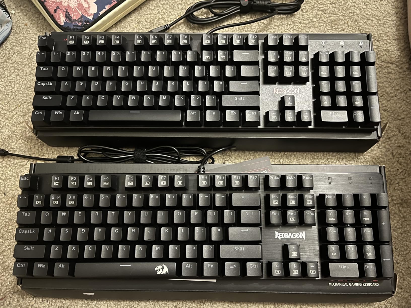 Redragon Mechanical Gaming Keyboard Wired, 11 Programmable Backlit Modes, Hot-Swappable Red Switch, Anti-Ghosting, Double-Shot PBT Keycaps, Light Up Keyboard for PC Mac Customer Review Redragon Mechanical Gaming Keyboard Wired, 11 Programmable Backlit Modes, Hot-Swappable Red Switch, Anti-Ghosting, Double-Shot PBT Keycaps, Light Up Keyboard for PC Mac - Customer Photo 2