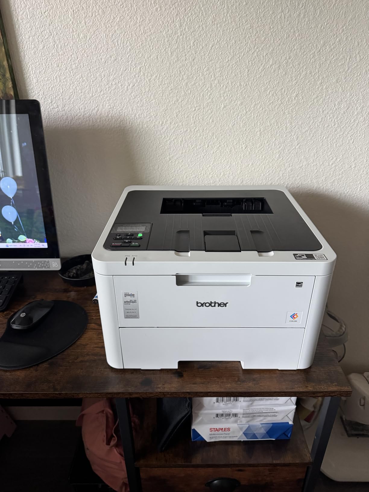Brother Color Laser Printer with Wireless Printing Fast 19 PPM Output, Duplex Feature, Mobile Device Compatible, 250-Sheet Paper Tray for Professional Home Office Printing (HL-L3220CDW) Customer Review Brother Color Laser Printer with Wireless Printing Fast 19 PPM Output, Duplex Feature, Mobile Device Compatible, 250-Sheet Paper Tray for Professional Home Office Printing (HL-L3220CDW) - Customer Photo 2