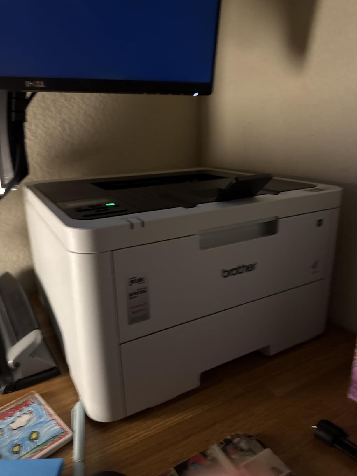 Brother Color Laser Printer with Wireless Printing Fast 19 PPM Output, Duplex Feature, Mobile Device Compatible, 250-Sheet Paper Tray for Professional Home Office Printing (HL-L3220CDW) Customer Review Brother Color Laser Printer with Wireless Printing Fast 19 PPM Output, Duplex Feature, Mobile Device Compatible, 250-Sheet Paper Tray for Professional Home Office Printing (HL-L3220CDW) - Customer Photo 4