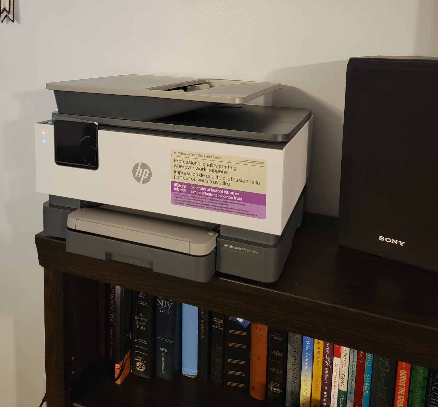HP OfficeJet Pro 9125e Wireless All-in-One Color Inkjet Printer, Print, scan, copy, fax, ADF, Duplex printing best-for-office, 3 month Instant Ink trial included, AI-enabled (403X0A) - Customer Photo 3