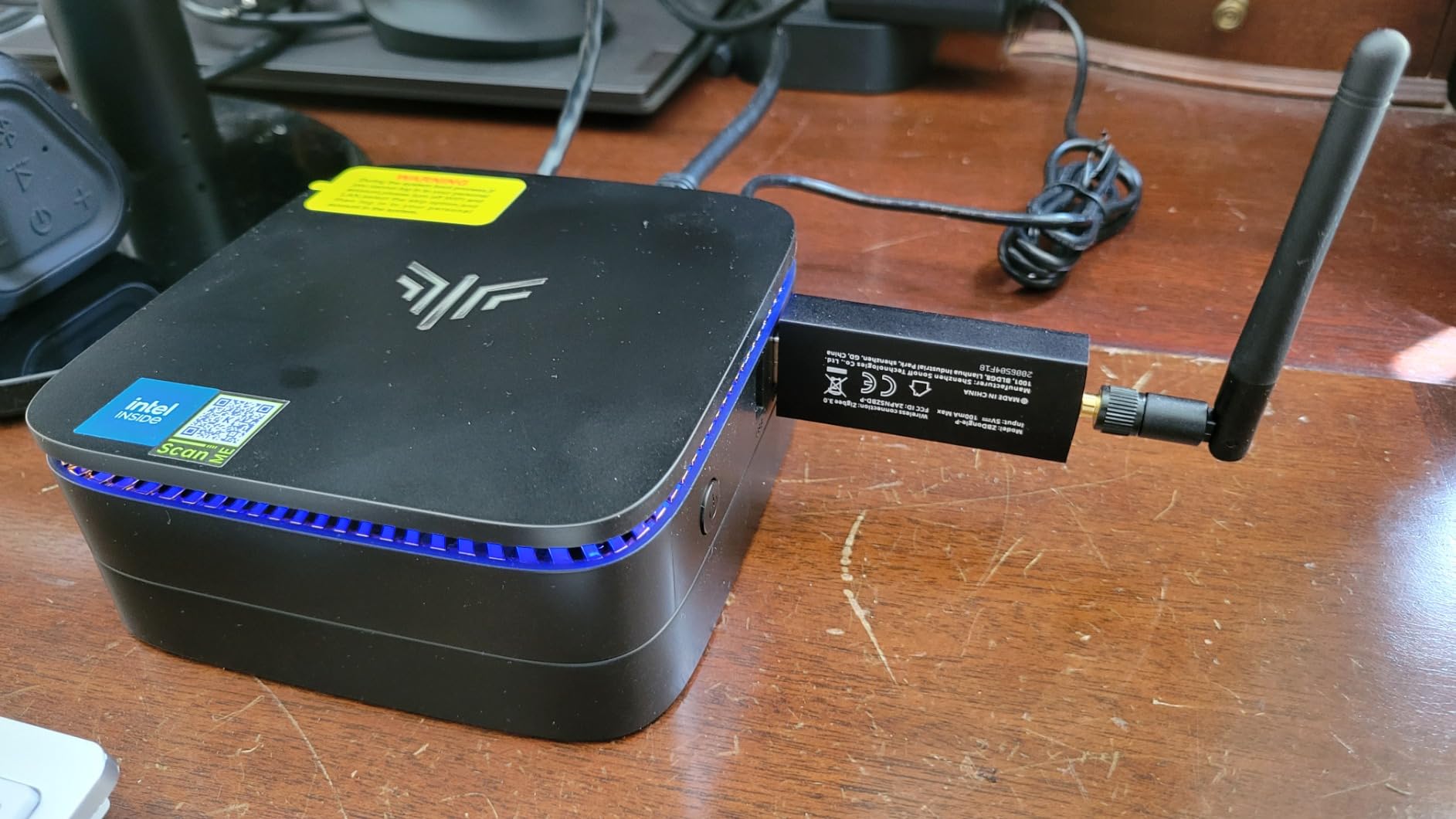 KAMRUI Essenx E1 Mini PC, N150 Processor (Up to 3.6GHz), Mini Desktop Computers 16GB DDR4 1TB SSD Support 4K UHD, LAN, WiFi/BT 4.2, Micro Tower for Business, Office, Home Server - Customer Photo 2