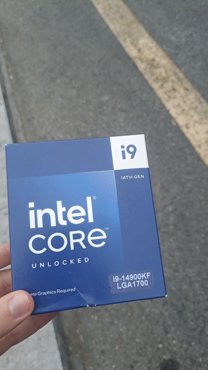Intel® Core™ i9-14900KF New Gaming Desktop Processor 24 cores (8 P-cores + 16 E-cores) - Unlocked Customer Review Intel® Core™ i9-14900KF New Gaming Desktop Processor 24 cores (8 P-cores + 16 E-cores) - Unlocked - Customer Photo 1
