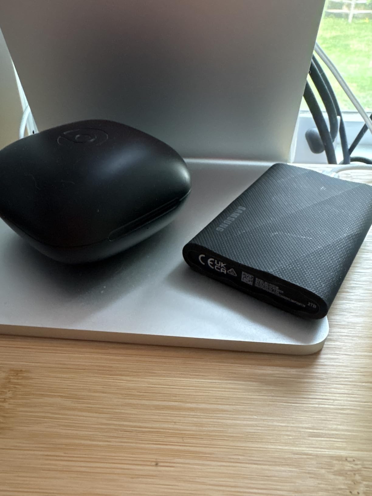 SAMSUNG T9 Portable SSD 4TB, USB 3.2 Gen 2x2 External Solid State Drive, Seq. Read Speeds Up to 2,000MB/s for Gaming, Students and Professionals,MU-PG4T0B/AM, Black (pack of 1) Customer Review SAMSUNG T9 Portable SSD 4TB, USB 3.2 Gen 2x2 External Solid State Drive, Seq. Read Speeds Up to 2,000MB/s for Gaming, Students and Professionals,MU-PG4T0B/AM, Black (pack of 1) - Customer Photo 5