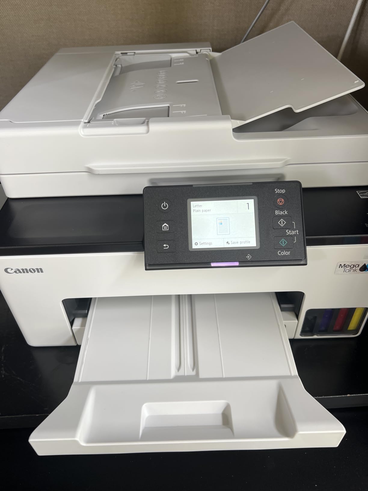 Canon MegaTank MAXIFY GX2020 All-in-One Wireless Color Printer – Print, Copy, Scan with Duplex Printing – Refillable Tank System, Compact Desktop Design – Wireless Print Scan Copy for Home & Office Customer Review Canon MegaTank MAXIFY GX2020 All-in-One Wireless Color Printer – Print, Copy, Scan with Duplex Printing – Refillable Tank System, Compact Desktop Design – Wireless Print Scan Copy for Home & Office - Customer Photo 2