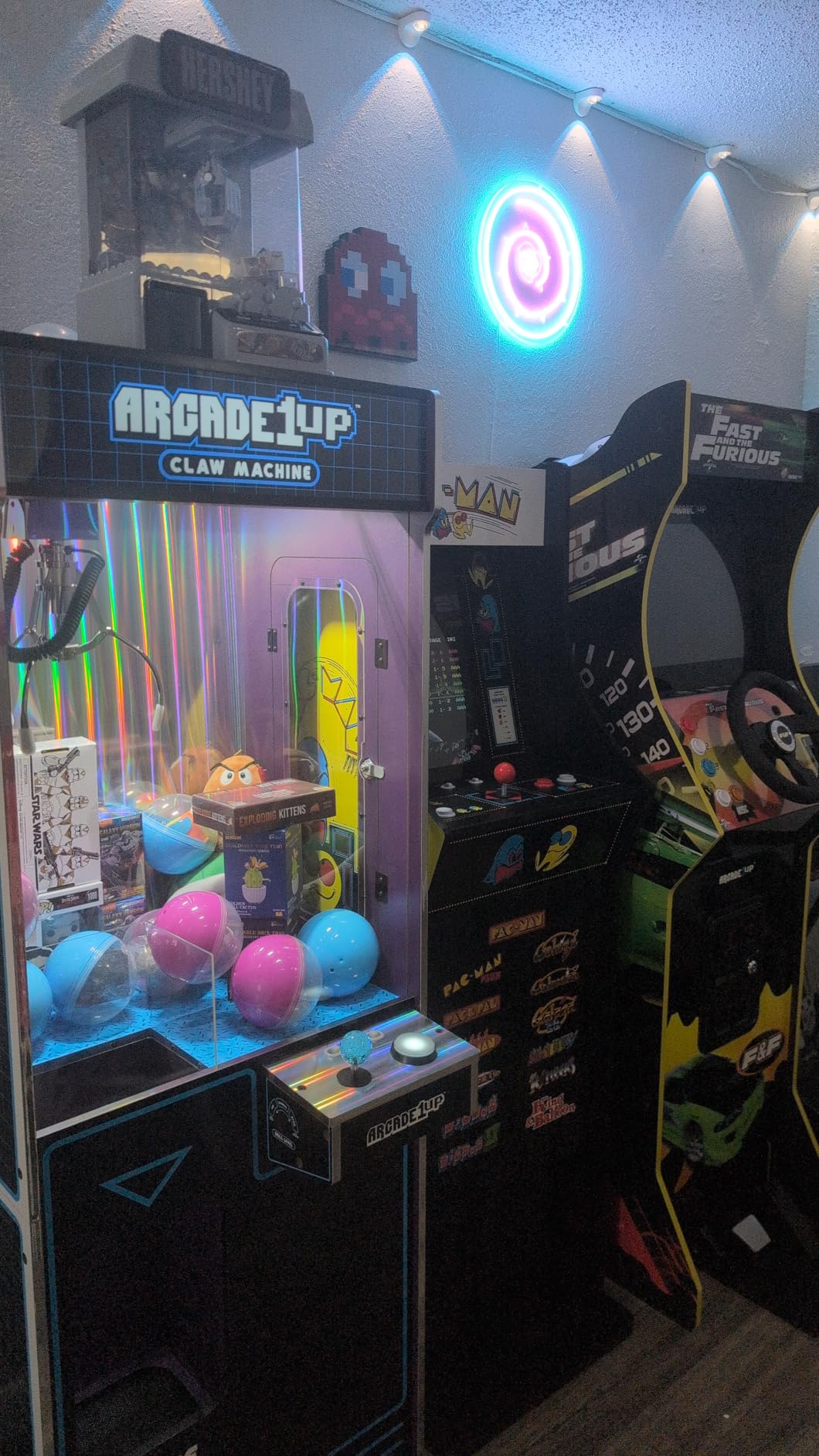 ARCADE1UP The Fast & The Furious Deluxe Arcade Game for Your Home, with 5-Foot-Tall Stand-up Cabinet, 2 Classic Games, and 17-inch LCD Screen - Customer Photo 5