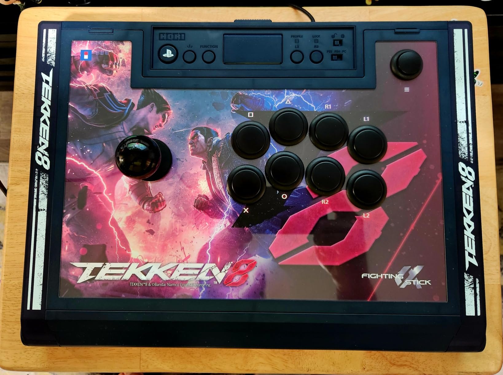 HORI PlayStation 5 Fighting Stick Alpha (TEKKEN 8 Edition) - Tournament Grade Fightstick for PS5, PS4, PC - Officially Licensed by Sony Customer Review HORI PlayStation 5 Fighting Stick Alpha (TEKKEN 8 Edition) - Tournament Grade Fightstick for PS5, PS4, PC - Officially Licensed by Sony - Customer Photo 1