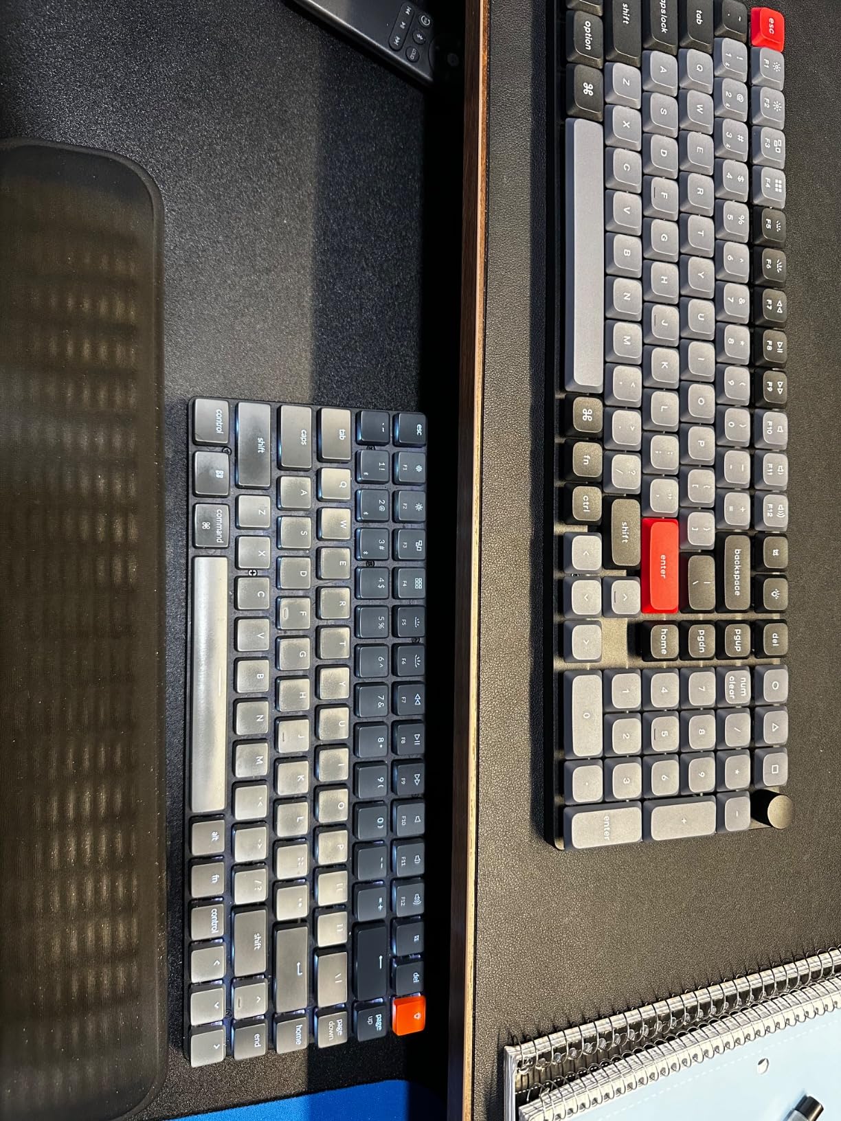 Keychron K17 Pro QMK/VIA Low-Profile Custom Wireless Mechanical Keyboard 96% Layout Programmable Knob Bluetooth/Wired White Backlight Compatible with Mac Windows Linux Customer Review Keychron K17 Pro QMK/VIA Low-Profile Custom Wireless Mechanical Keyboard 96% Layout Programmable Knob Bluetooth/Wired White Backlight Compatible with Mac Windows Linux - Customer Photo 1