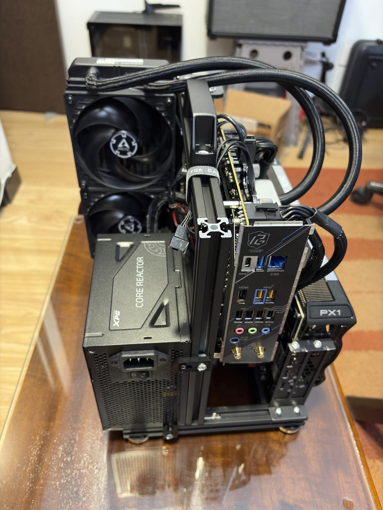 ASRock B650M PG Lightning WiFi 6E AMD Ryzen 9000/8000/7000 Series Socket AM5 B650 DDR5 up to 7200+ (OC) MHz 256 GB SATA3 6.0 Gb/s Micro ATX Motherboard M.2 RGB LED BIOS Flashback - Customer Photo 4