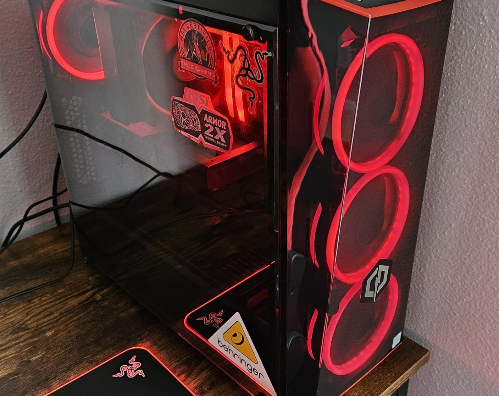 Thermaltake GF1 Fully Modular ATX 850W Power Supply - 80 Plus Gold - Ultra Quiet - Zero RPM, PS-TPD-0850FNFAGU-P customer photo 1