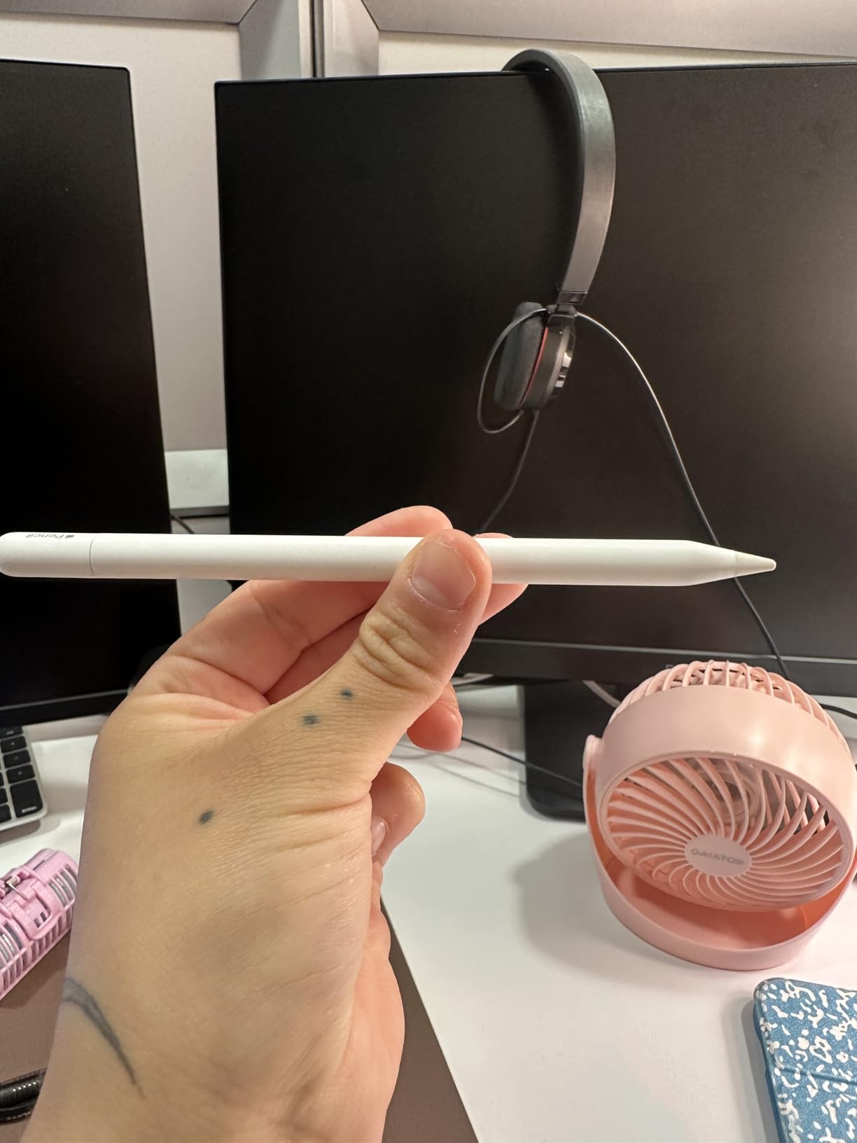 Apple Pencil (USB-C): Device Compatibility Check Required - Pixel-Perfect Precision, Tilt Sensitivity, Perfect for Note-Taking, Drawing, and Signing Documents. Charges and Pairs with USB-C Customer Review Apple Pencil (USB-C): Device Compatibility Check Required - Pixel-Perfect Precision, Tilt Sensitivity, Perfect for Note-Taking, Drawing, and Signing Documents. Charges and Pairs with USB-C - Customer Photo 4