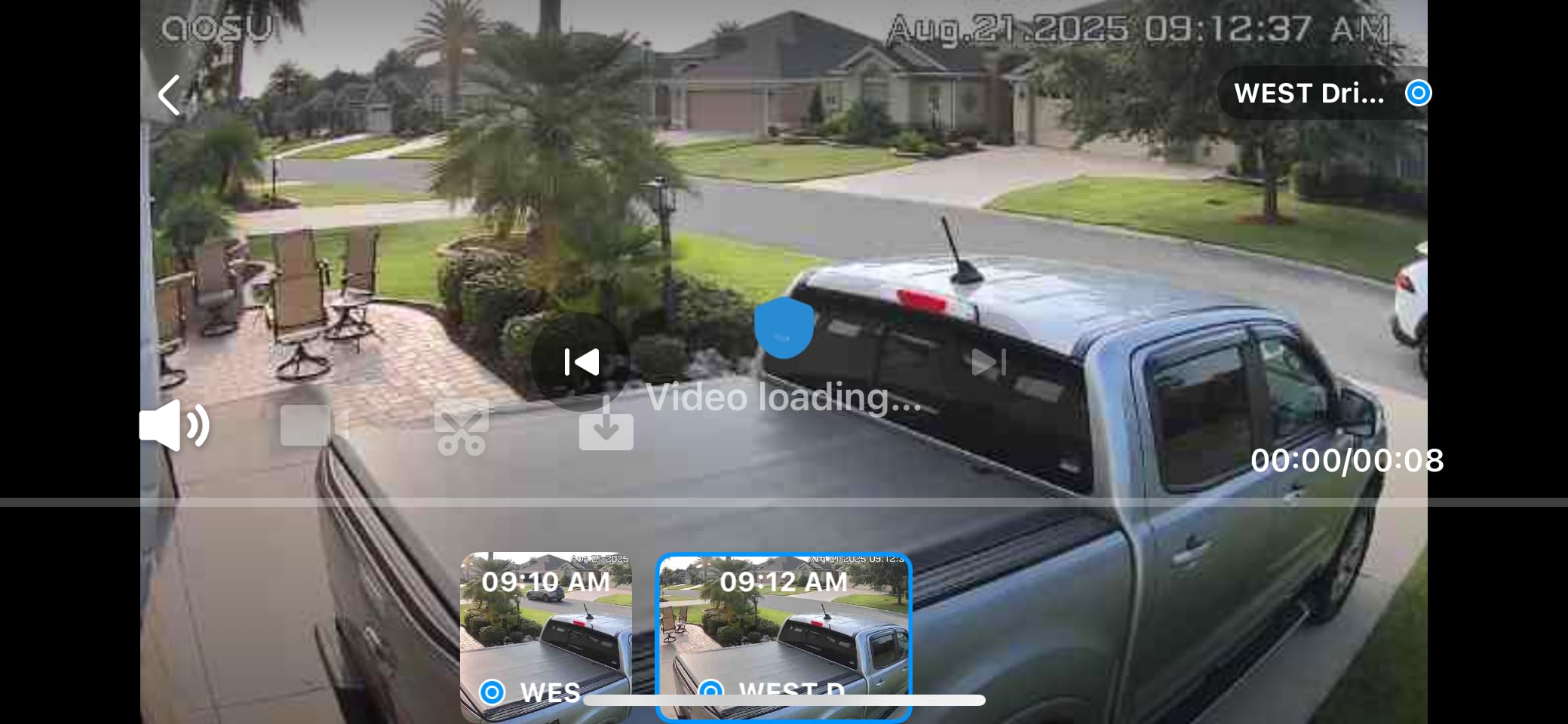 aosu Security Cameras Outdoor Wireless, 4 Cam-Kit, No Subscription, Solar-Powered, Home Security Cameras System with 360° Pan & Tilt, Auto Tracking, 2K Color Night Vision, Easy Setup, 2.4 & 5GHz WiFi - Customer Photo 1