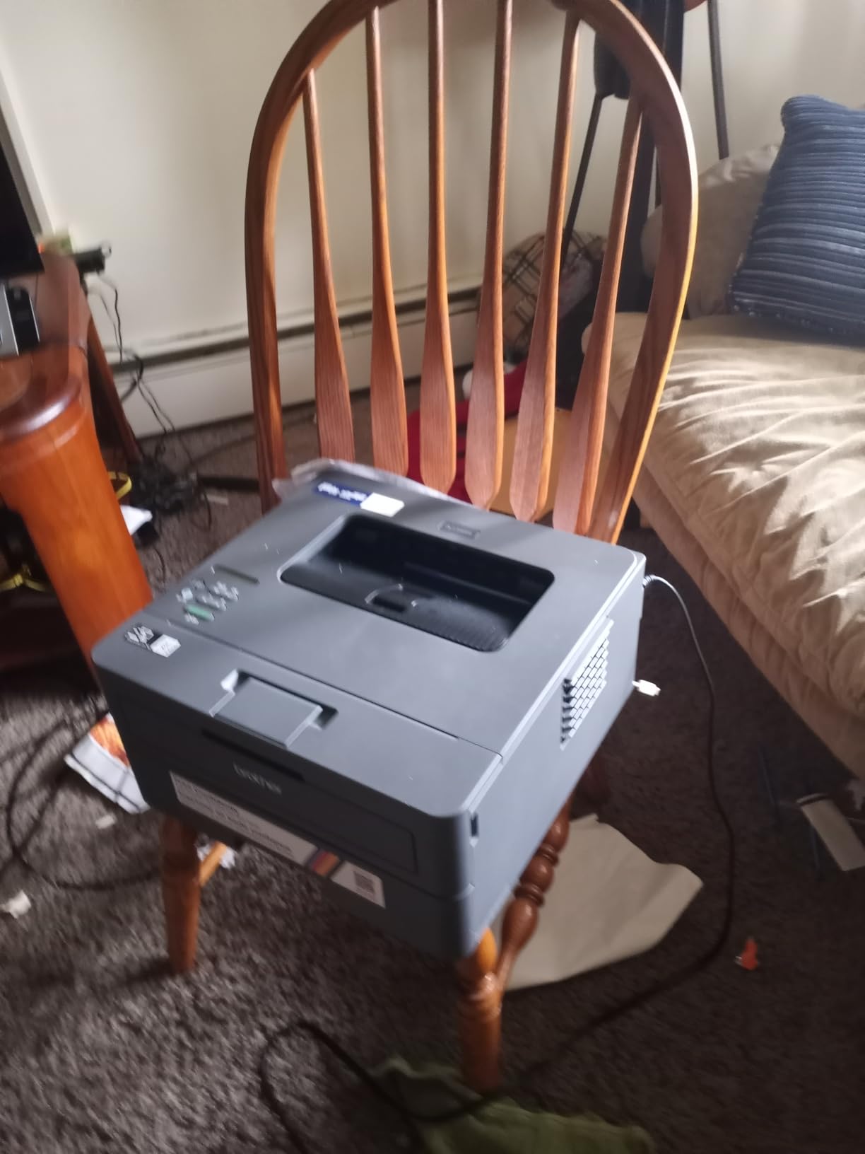 Brother HL-L2405W Wireless Compact Monochrome Laser Printer with Mobile Printing, Black & White Output | Includes Refresh Subscription Trial(1), Works with Alexa Customer Review Brother HL-L2405W Wireless Compact Monochrome Laser Printer with Mobile Printing, Black & White Output | Includes Refresh Subscription Trial(1), Works with Alexa - Customer Photo 2