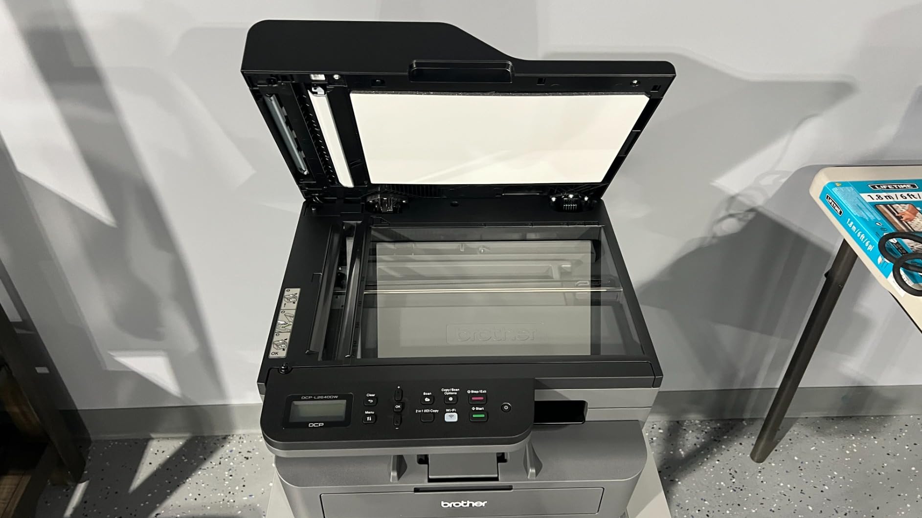 Brother DCP-L2640DW Wireless Compact Monochrome Multi-Function Laser Printer with Copy and Scan, Duplex, Mobile, Black & White | Includes Refresh Subscription Trial(1), Works with Alexa - Customer Photo 4