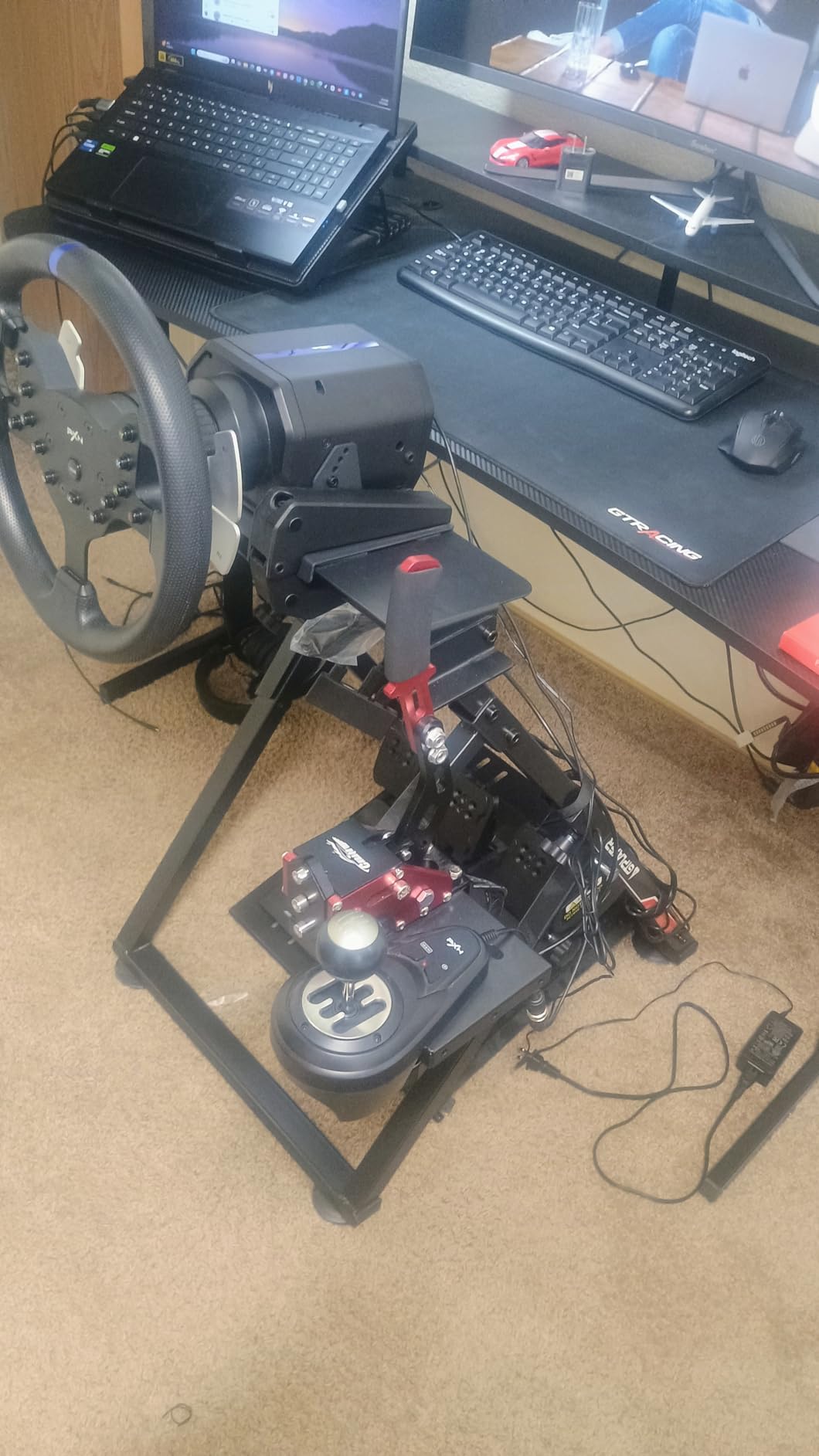 PXN V99 PC Racing Wheel, Real Force Feedback Steering Wheel with Pedals and Shifter, Detachable 270/900 Degree Race Steering Wheel Simulator for PC, Xbox One, Xbox Series X/S, PS4 Customer Review PXN V99 PC Racing Wheel, Real Force Feedback Steering Wheel with Pedals and Shifter, Detachable 270/900 Degree Race Steering Wheel Simulator for PC, Xbox One, Xbox Series X/S, PS4 - Customer Photo 1