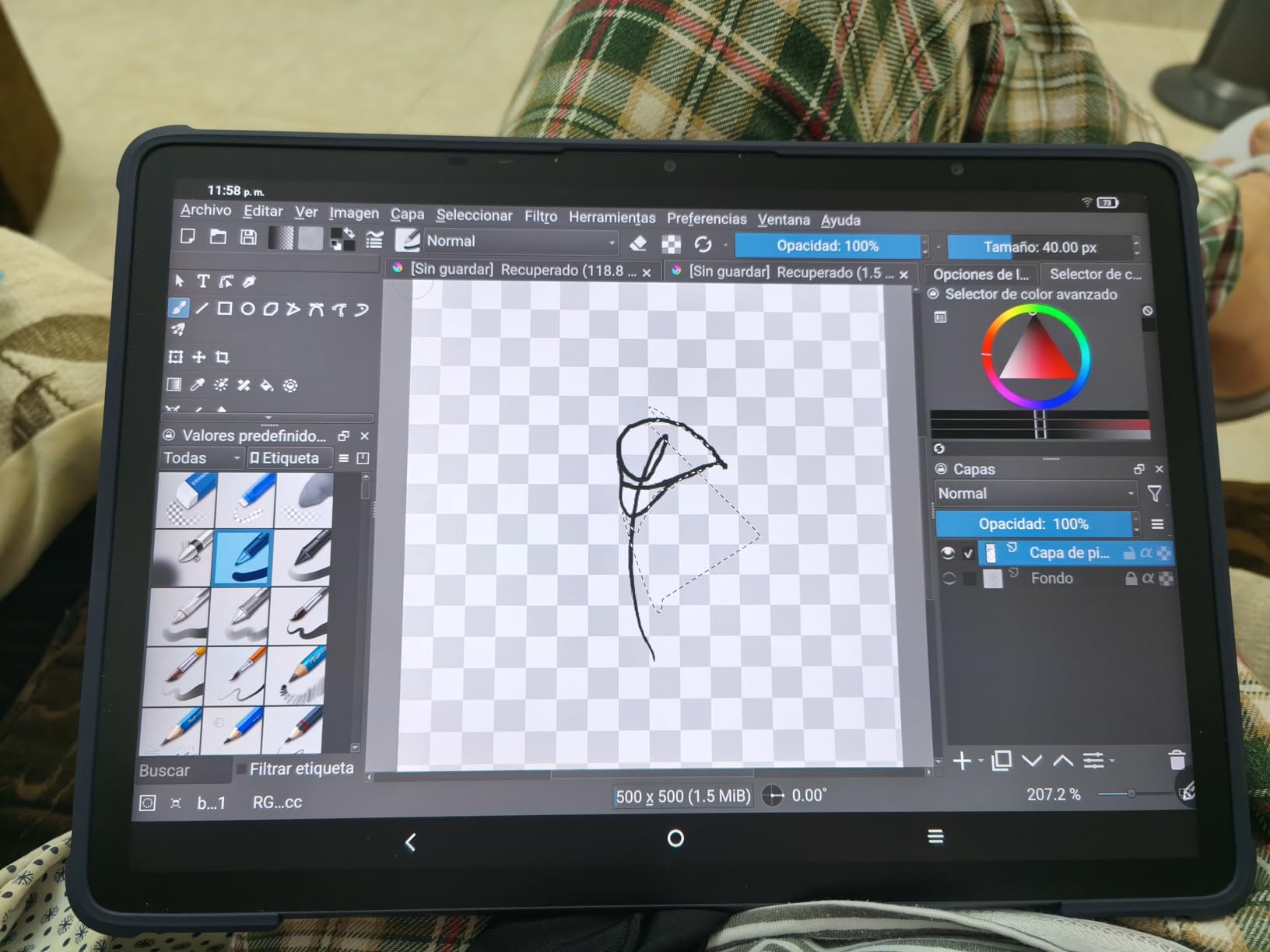 XPPen Magic Drawing Pad 12.2 Inch Standalone Drawing Tablet No Computer Needed with 16384 Pressure Levels X3 Pro Slim Stylus Tilt Support Paper-Like Screen 8GB + 256GB for Digital Drawing Artists Customer Review XPPen Magic Drawing Pad 12.2 Inch Standalone Drawing Tablet No Computer Needed with 16384 Pressure Levels X3 Pro Slim Stylus Tilt Support Paper-Like Screen 8GB + 256GB for Digital Drawing Artists - Customer Photo 3
