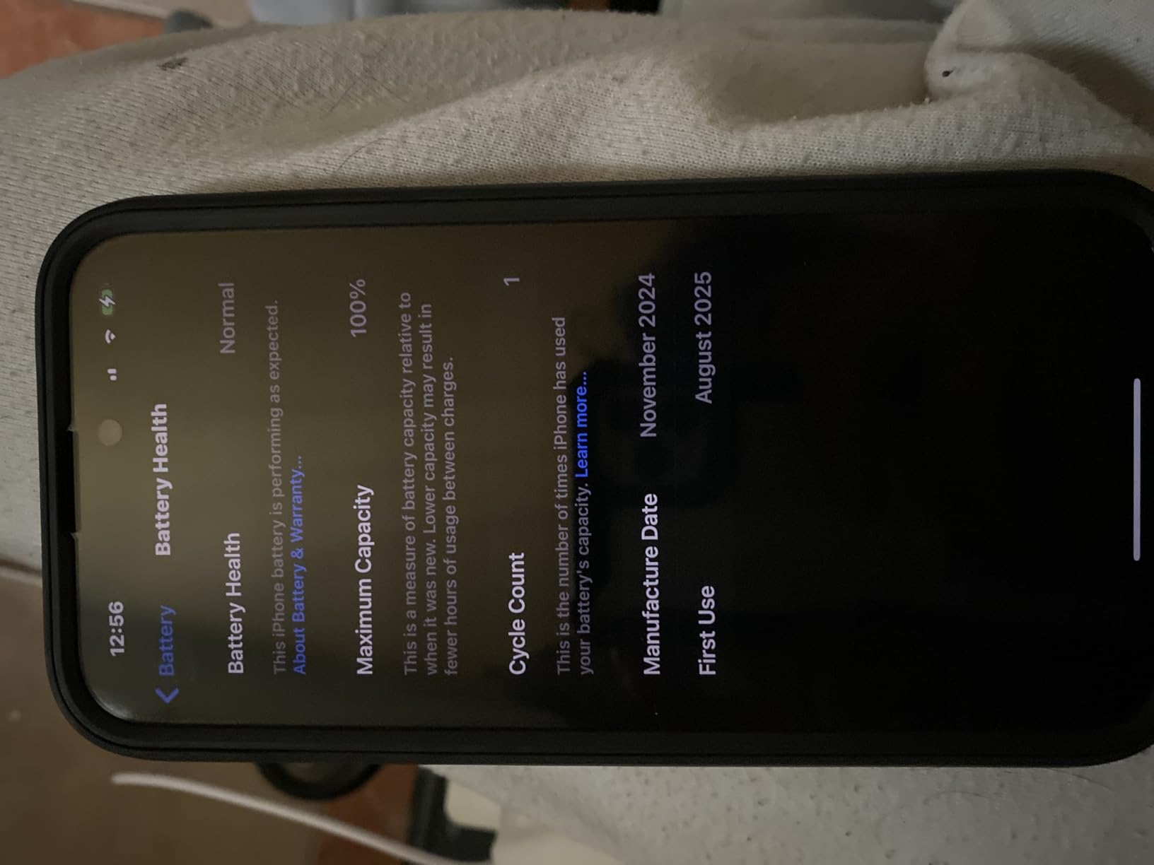 Apple iPhone 15 Pro Max, 256GB, Natural Titanium - Unlocked (Renewed Premium) - Customer Photo 1