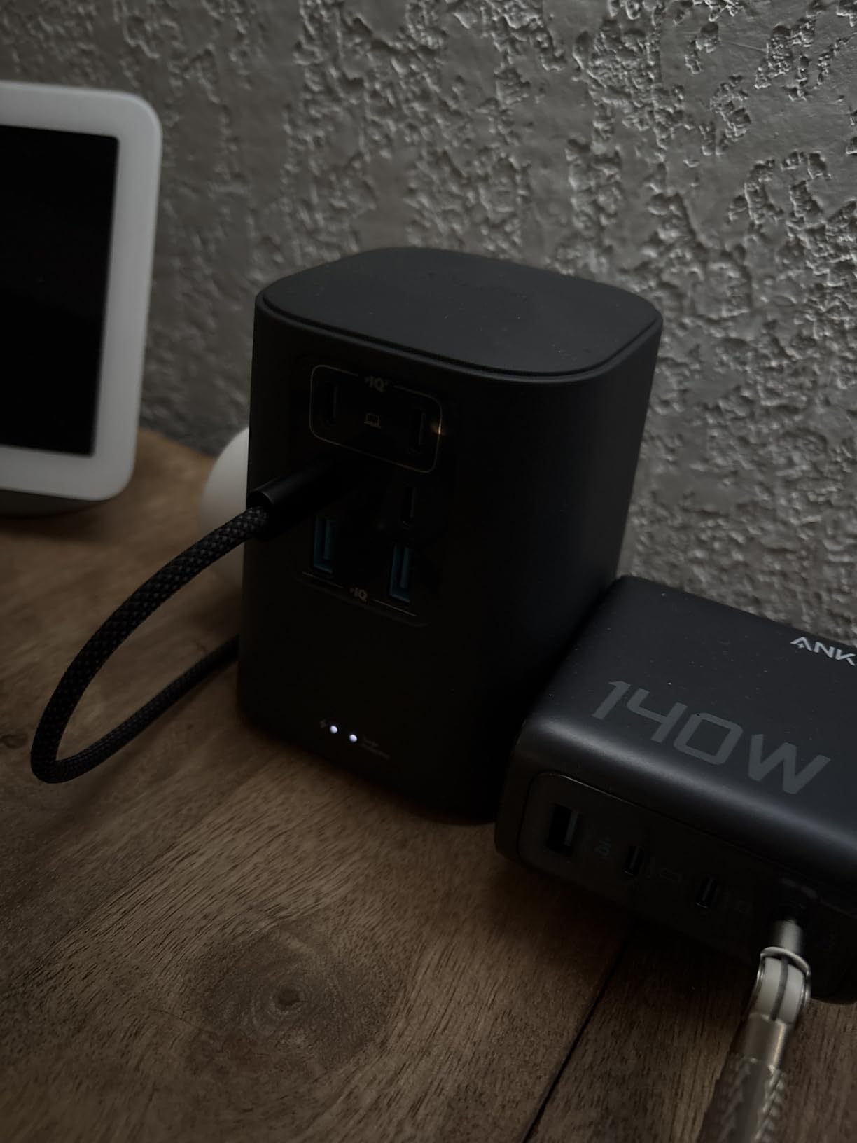 Anker Charging Station (100W), 9-in-1 USB-C Power Strip with 300J Surge Protection, for iPhone 16 and MacBook, 5 ft Flat Cable and Plug, 4 USB-C and 2 USB-A Ports, 3 AC Outlets, for Home, Office - Customer Photo 5