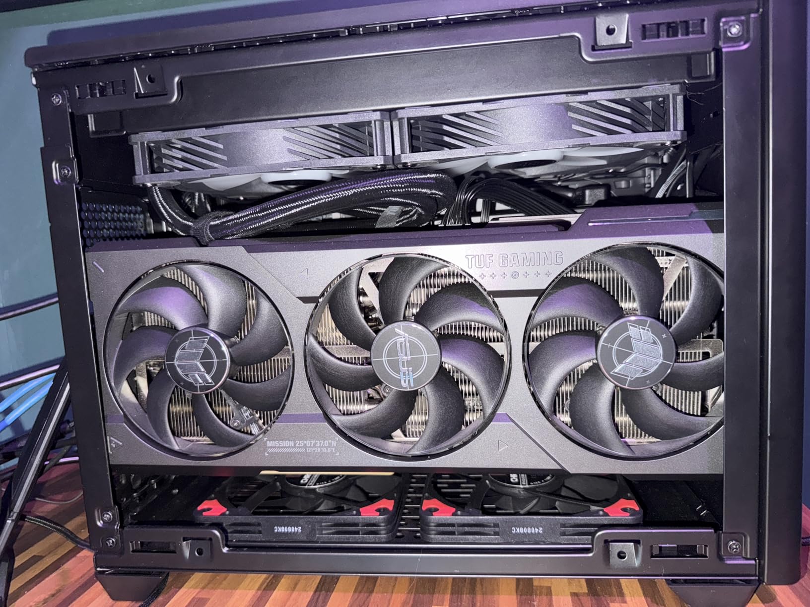 Cooler Master NR200P V2 Mini-ITX PC Case Ready, Top-Mount 280mm AIO, 357mm Vertical GPU Mount, Designed Ready Nvidia RTX 5090 | AMD RX 9070 XT, SFX PSU – Ready to Install, Tempered Glass, DIY Customer Review Cooler Master NR200P V2 Mini-ITX PC Case Ready, Top-Mount 280mm AIO, 357mm Vertical GPU Mount, Designed Ready Nvidia RTX 5090 | AMD RX 9070 XT, SFX PSU – Ready to Install, Tempered Glass, DIY - Customer Photo 3