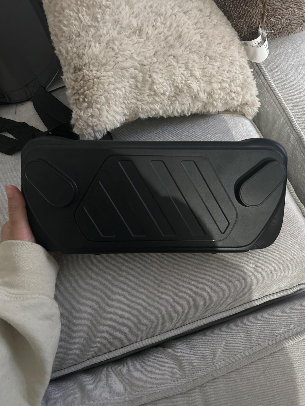 JSAUX ModCase for ROG Ally, PC0109 Protective Case with Detachable Front Shell, Kickstand Back Cover, and Long & Short Hook-and-Loop Straps – Basic Set - Customer Photo 4
