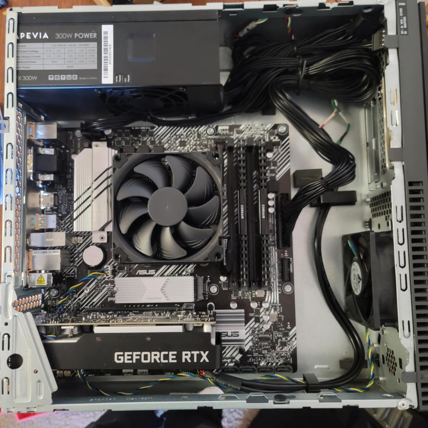 MSI Gaming RTX 3050 LP 6G OC Graphics Card (NVIDIA RTX 3050, 96-Bit, Boost Clock: 1492 MHz, 6GB GDDR6 14 Gbps, HDMI/DP, Ampere Architecture) Customer Review MSI Gaming RTX 3050 LP 6G OC Graphics Card (NVIDIA RTX 3050, 96-Bit, Boost Clock: 1492 MHz, 6GB GDDR6 14 Gbps, HDMI/DP, Ampere Architecture) - Customer Photo 2
