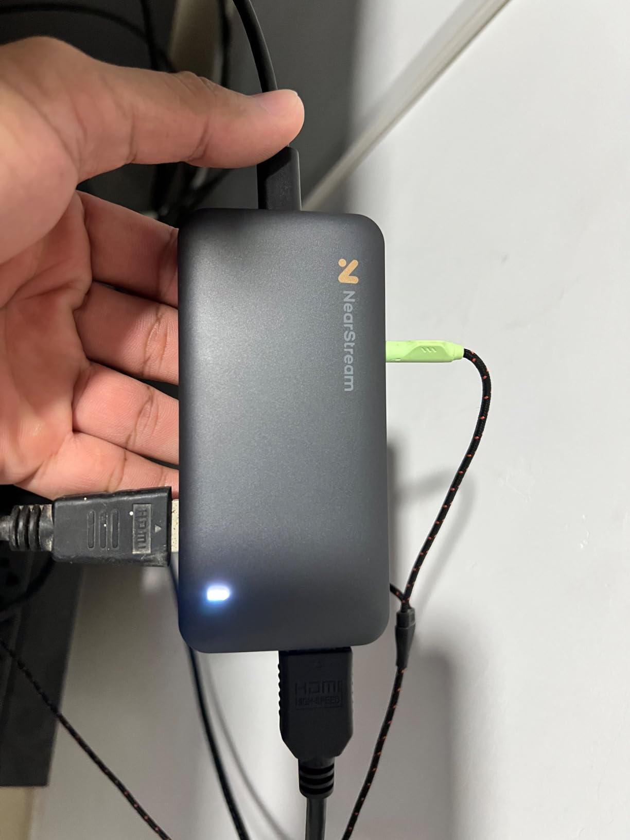 NearStream 4K HDMI Capture Card, USB 3.0 Video Capture Card for Streaming, Recording in 1080P 60FPS with Ultra-Low Latency, Compatible with PS4/PS5/Switch in OBS, YouTube, Works with PC/Mac (CCD10) Customer Review NearStream 4K HDMI Capture Card, USB 3.0 Video Capture Card for Streaming, Recording in 1080P 60FPS with Ultra-Low Latency, Compatible with PS4/PS5/Switch in OBS, YouTube, Works with PC/Mac (CCD10) - Customer Photo 2