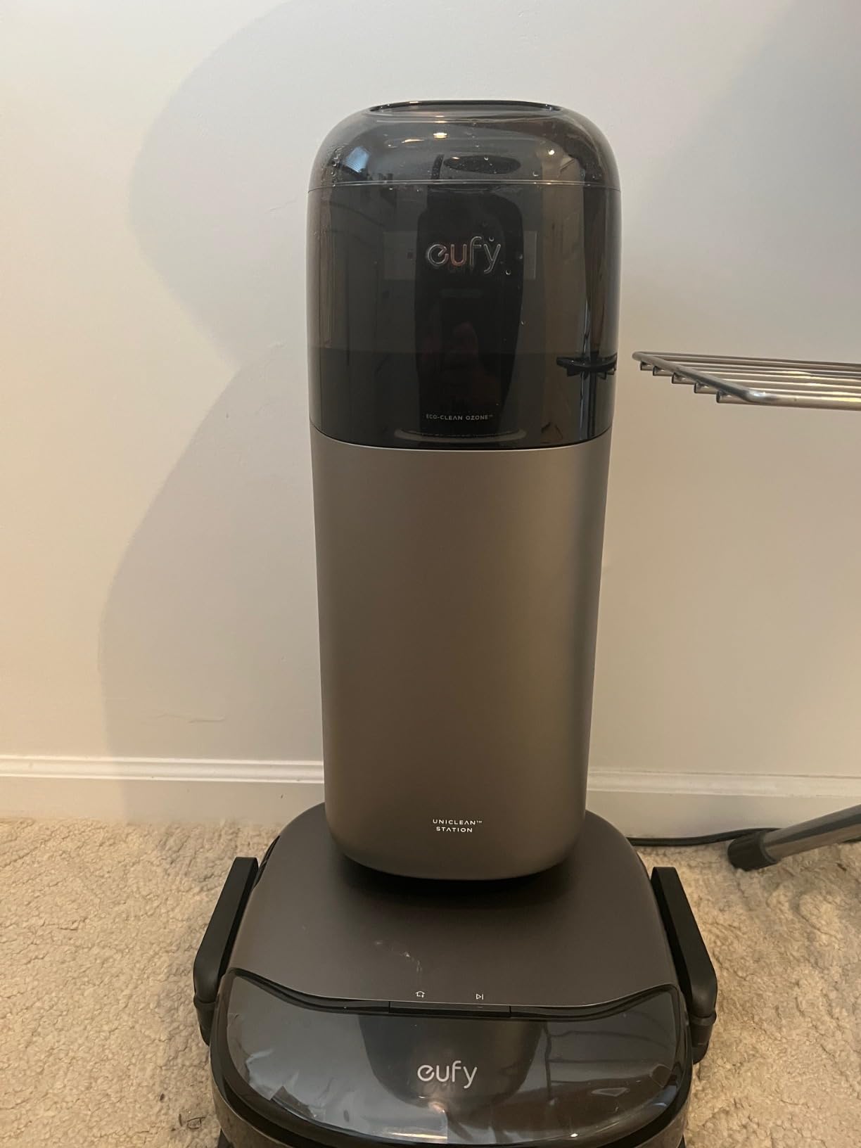 eufy Robot Vacuum Omni S1 Pro, HydroJet System with Roller Mop, Robot Vacuum and Mop Combo, Eco-Clean Ozone, Incrediable Suction, Obstacle Avoidance, Auto Mop Washing & Drying, Self-Emptying Customer Review eufy Robot Vacuum Omni S1 Pro, HydroJet System with Roller Mop, Robot Vacuum and Mop Combo, Eco-Clean Ozone, Incrediable Suction, Obstacle Avoidance, Auto Mop Washing & Drying, Self-Emptying - Customer Photo 1