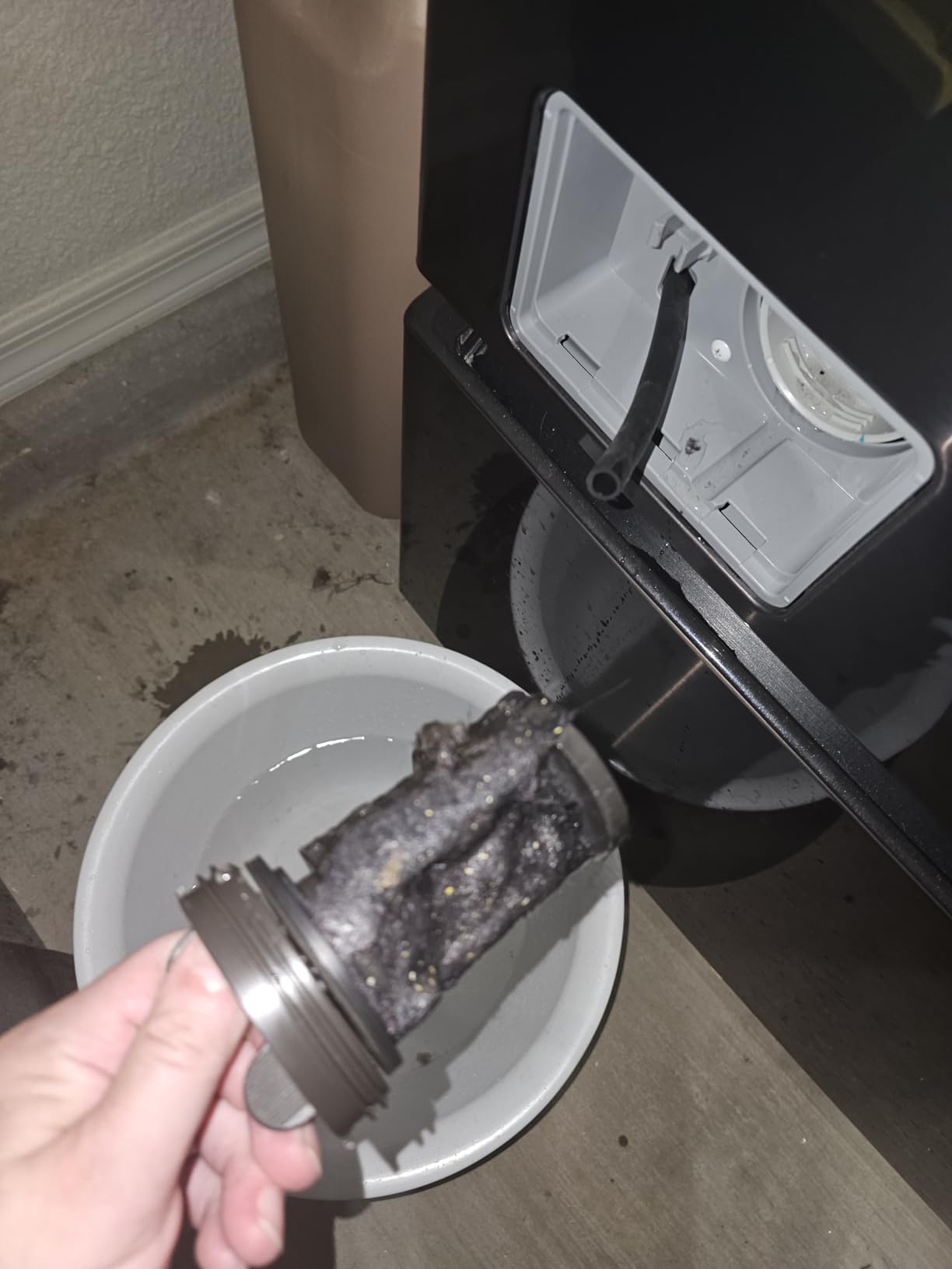 5.0 cu. ft. Mega Capacity Smart Front Load Electric All-in-One Washer Dryer Combo with TurboWash360 WiFi in Black Steel Customer Review 5.0 cu. ft. Mega Capacity Smart Front Load Electric All-in-One Washer Dryer Combo with TurboWash360 WiFi in Black Steel - Customer Photo 5