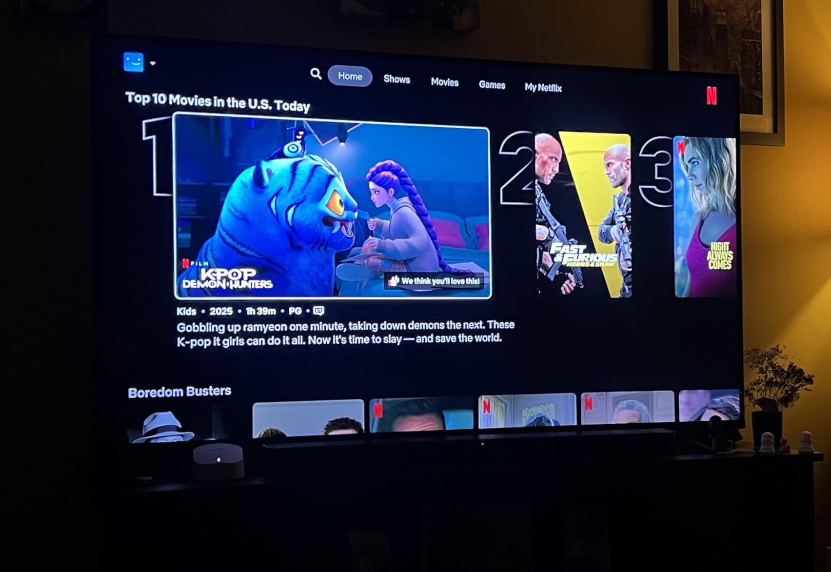 Roku Smart TV – 55-Inch Pro Series 4K QLED RokuTV with Backlit Roku Voice Remote Pro, Dolby Vision IQ, 120Hz Refresh Rate – Live Local News, Sports, Gaming Customer Review Roku Smart TV – 55-Inch Pro Series 4K QLED RokuTV with Backlit Roku Voice Remote Pro, Dolby Vision IQ, 120Hz Refresh Rate – Live Local News, Sports, Gaming - Customer Photo 1