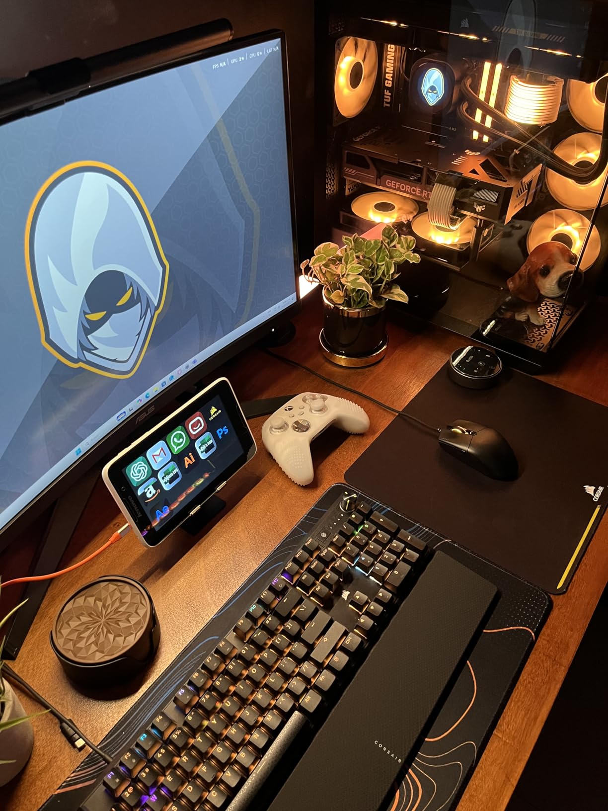 ASUS Dual GeForce RTX 4060 Ti EVO OC Edition 8GB GDDR6 (PCIe 4.0, 8GB GDDR6, DLSS 3, HDMI 2.1a, DisplayPort 1.4a, Axial-tech fan design, 0dB technology, Protective Backplate, Auto-Extreme Technology) - Customer Photo 3