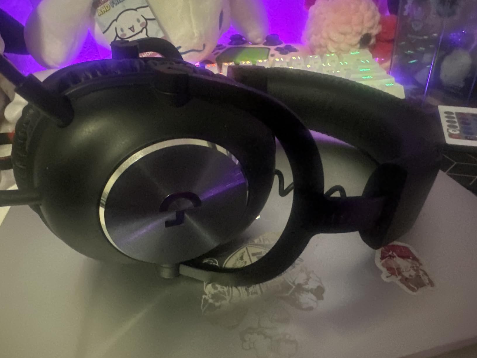 Logitech G Pro X SE Wired Gaming Headset with Microphone: Detachable Mic, DTS Headphone:X 7.1, Memory Foam Ear Pads, 50 mm Drivers, USB DAC Incl. - Black Customer Review Logitech G Pro X SE Wired Gaming Headset with Microphone: Detachable Mic, DTS Headphone:X 7.1, Memory Foam Ear Pads, 50 mm Drivers, USB DAC Incl. - Black - Customer Photo 1