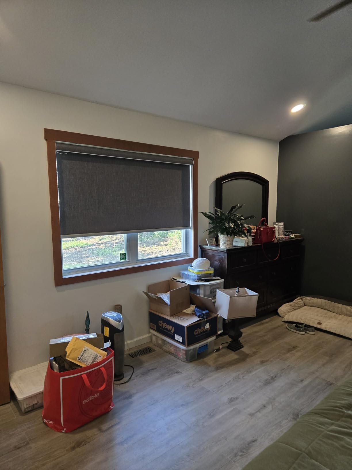 Bringnox Motorized Blinds with Remote,100% Blackout Smart Roller Blinds Compatible with Apple Homekit Google Home and Alexa Via HUB,and Customized(Linen Stone-01) - Customer Photo 3