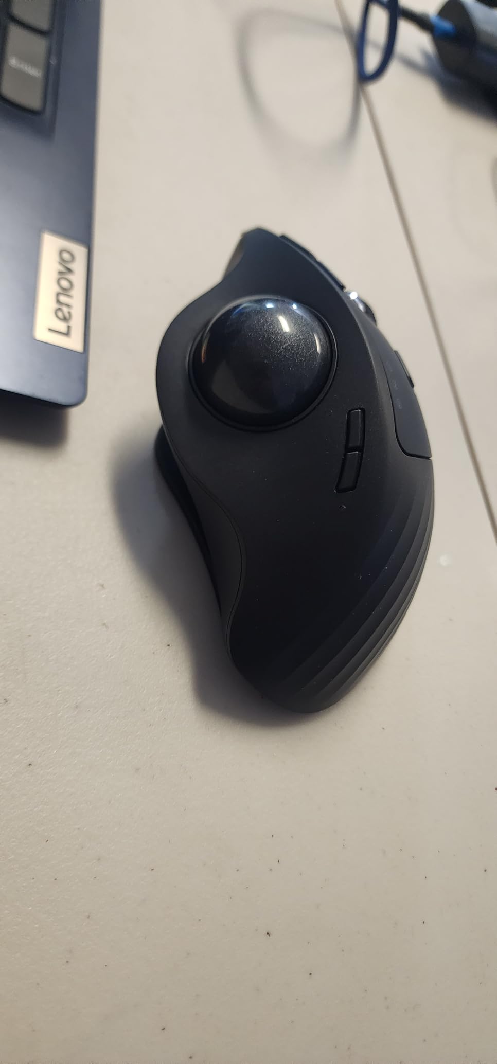 ProtoArc Wireless Trackball Mouse, EM01 NL Ergonomic Bluetooth Rollerball Thumb Rechargeable Computer Laptop Mouse, Adjustable Angle & 3 Device Connection for PC, Mac, Windows-Gray Ball Customer Review ProtoArc Wireless Trackball Mouse, EM01 NL Ergonomic Bluetooth Rollerball Thumb Rechargeable Computer Laptop Mouse, Adjustable Angle & 3 Device Connection for PC, Mac, Windows-Gray Ball - Customer Photo 2