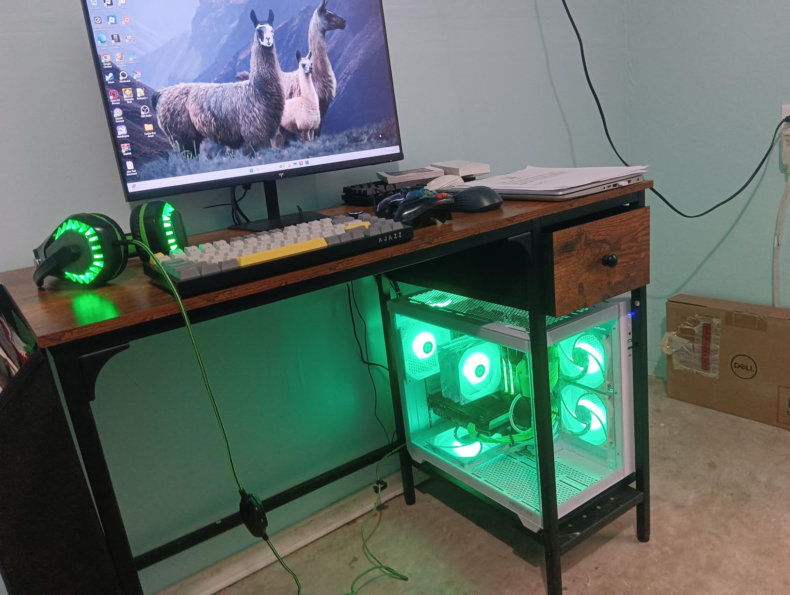 MUSETEX ATX PC Case, 360MM RAD Support, 3 x 120mm Non-ARGB Fans Pre-Installed, 270° Full View Tempered Glass Gaming PC Case with Type-C, Mid Tower ATX Computer Case, White, Y6 Customer Review MUSETEX ATX PC Case, 360MM RAD Support, 3 x 120mm Non-ARGB Fans Pre-Installed, 270° Full View Tempered Glass Gaming PC Case with Type-C, Mid Tower ATX Computer Case, White, Y6 - Customer Photo 1