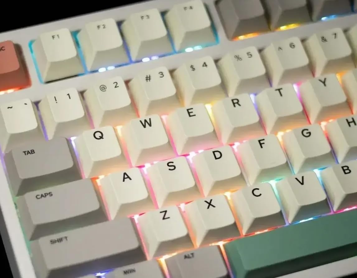 GK GAMAKAY TK75 SE 75% Mechanical Keyboard with Knob Control, Hot Swap RGB Bluetooth 5.0/2.4GHz Wireless/USB-C Wired PBT Cherry Profile 81 Keys Keycaps Gaming Keyboard (Retro-Outemu Brown Switch) - Customer Photo 3