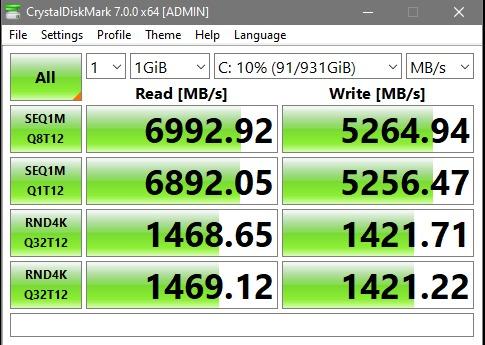 SABRENT Rocket 5 2TB Advanced Performance Internal M.2 PCIe GEN 5 14GB/s X4 NVMe SSD (SB-RKT5-2TB) - Customer Photo 1