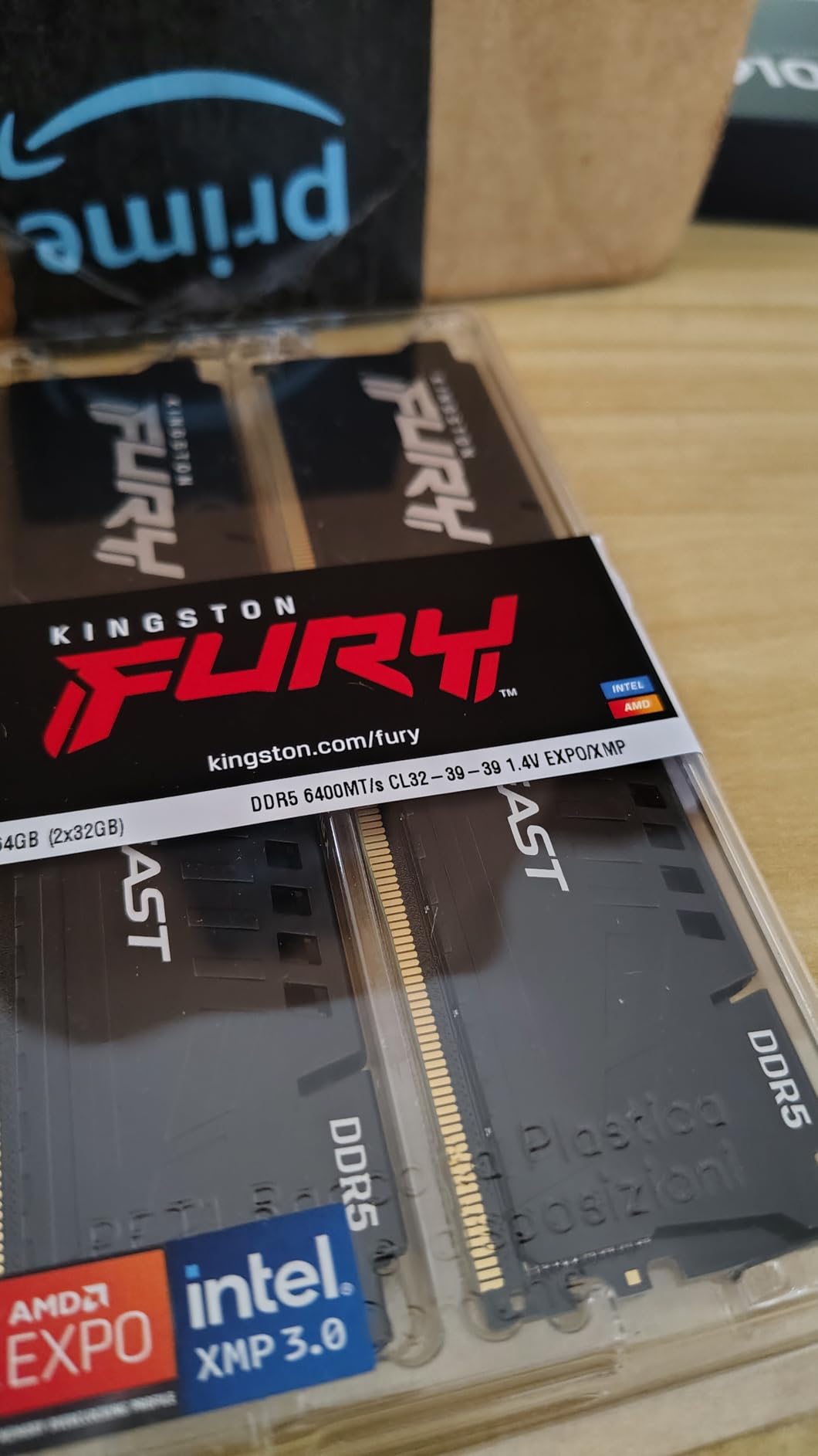 Kingston Fury Beast 32GB (2x16GB) 6000MT/s DDR5 CL30 Desktop Memory | AMD Expo | Kit of 2 | KF560C30BBEK2-32 - Customer Photo 3