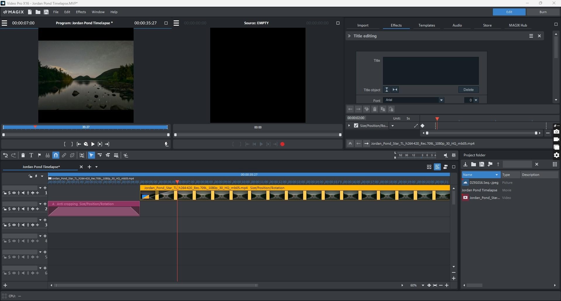 MAGIX Video Pro X16 - Creative video editing | Windows 10 / 11 | 1 full license for 2 devices - Customer Photo 1