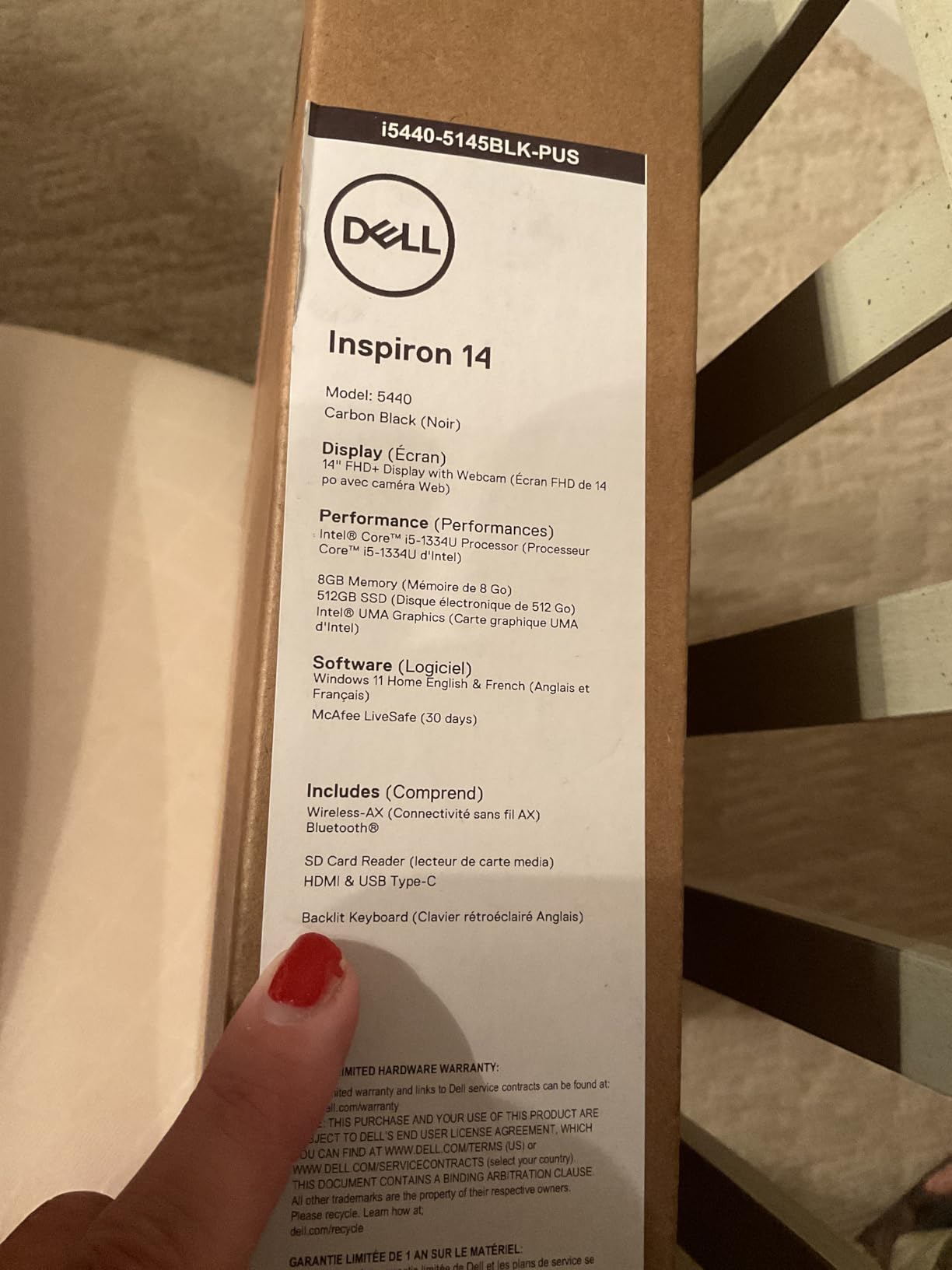 Dell Inspiron 16 5640 Laptop - 16.0-inch 16:10 FHD+ (1920 x 1200) Display, Intel Core 7-150U Processor, 16GB DDR5 RAM, 1TB SSD, Intel Graphics, Windows 11 Pro, Onsite & Migrate Service - Midnight Blue Customer Review Dell Inspiron 16 5640 Laptop - 16.0-inch 16:10 FHD+ (1920 x 1200) Display, Intel Core 7-150U Processor, 16GB DDR5 RAM, 1TB SSD, Intel Graphics, Windows 11 Pro, Onsite & Migrate Service - Midnight Blue - Customer Photo 1