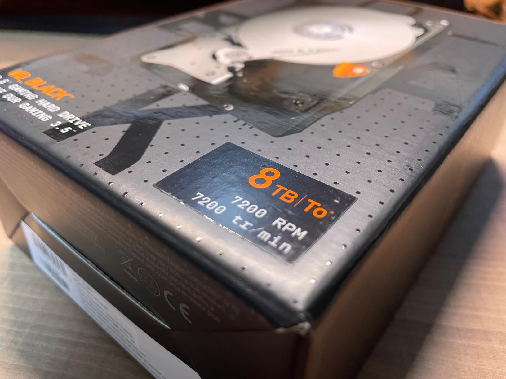 WD Western Digital 8TB WD_Black Performance Internal Hard Drive HDD - 7200 RPM, SATA 6 Gb/s, 256 MB Cache, 3.5