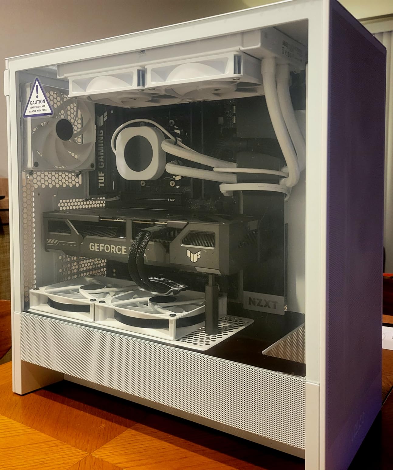 NZXT H5 Flow 2024 - Compact ATX Mid-Tower PC Gaming Case - High Airflow - 2 x 120mm Fans Included - 360mm Front & 240mm Top Radiator Support - Cable Management System - Tempered Glass - Black Customer Review NZXT H5 Flow 2024 - Compact ATX Mid-Tower PC Gaming Case - High Airflow - 2 x 120mm Fans Included - 360mm Front & 240mm Top Radiator Support - Cable Management System - Tempered Glass - Black - Customer Photo 5