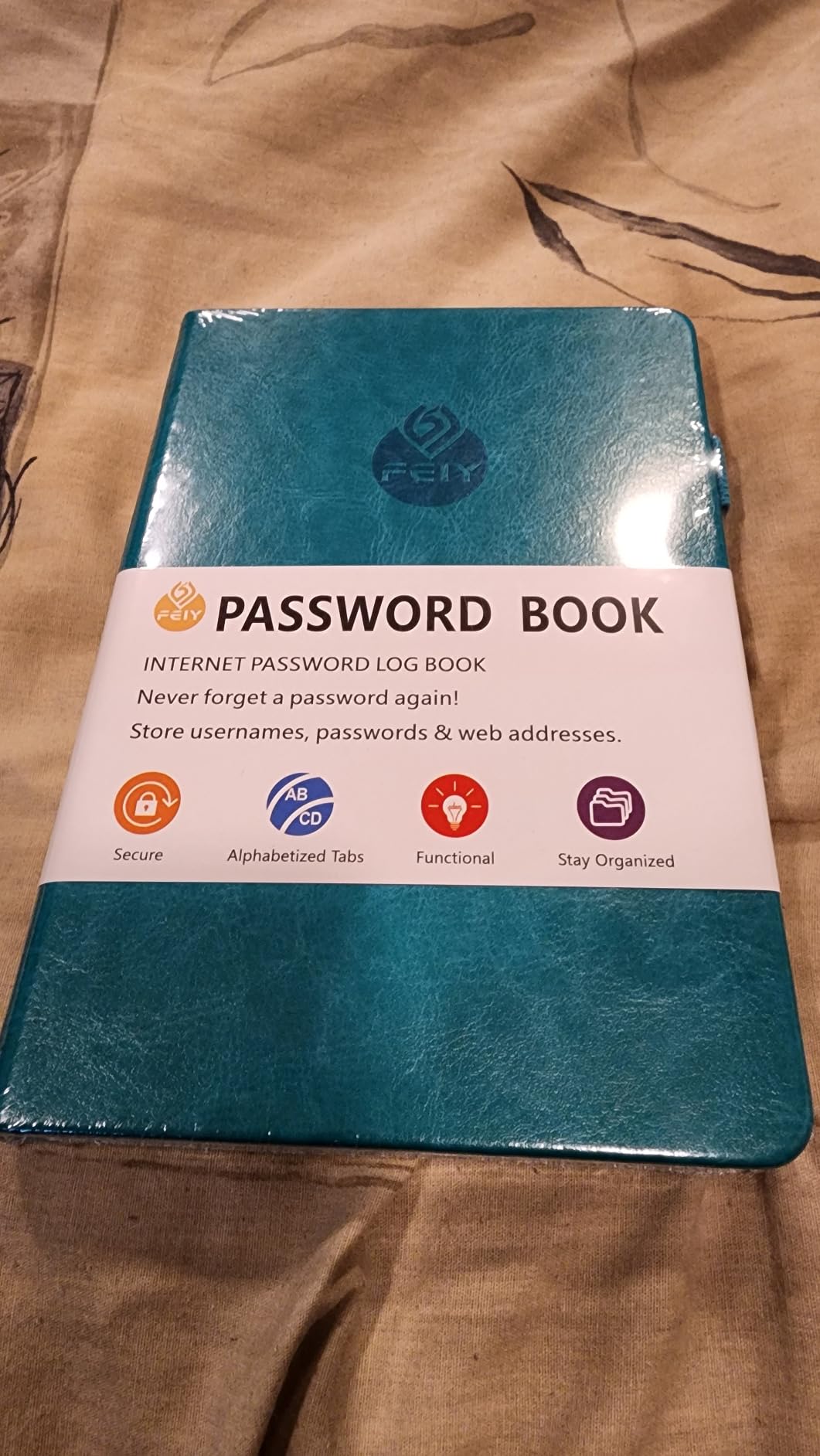 Password Book with Alphabetical Tabs, Small Password Book for Seniors Password Keeper Book for Internet Website Log in Password Organizer for Home Office, 5.3 Password Book with Alphabetical Tabs, Small Password Book for Seniors Password Keeper Book for Internet Website Log in Password Organizer for Home Office, 5.3