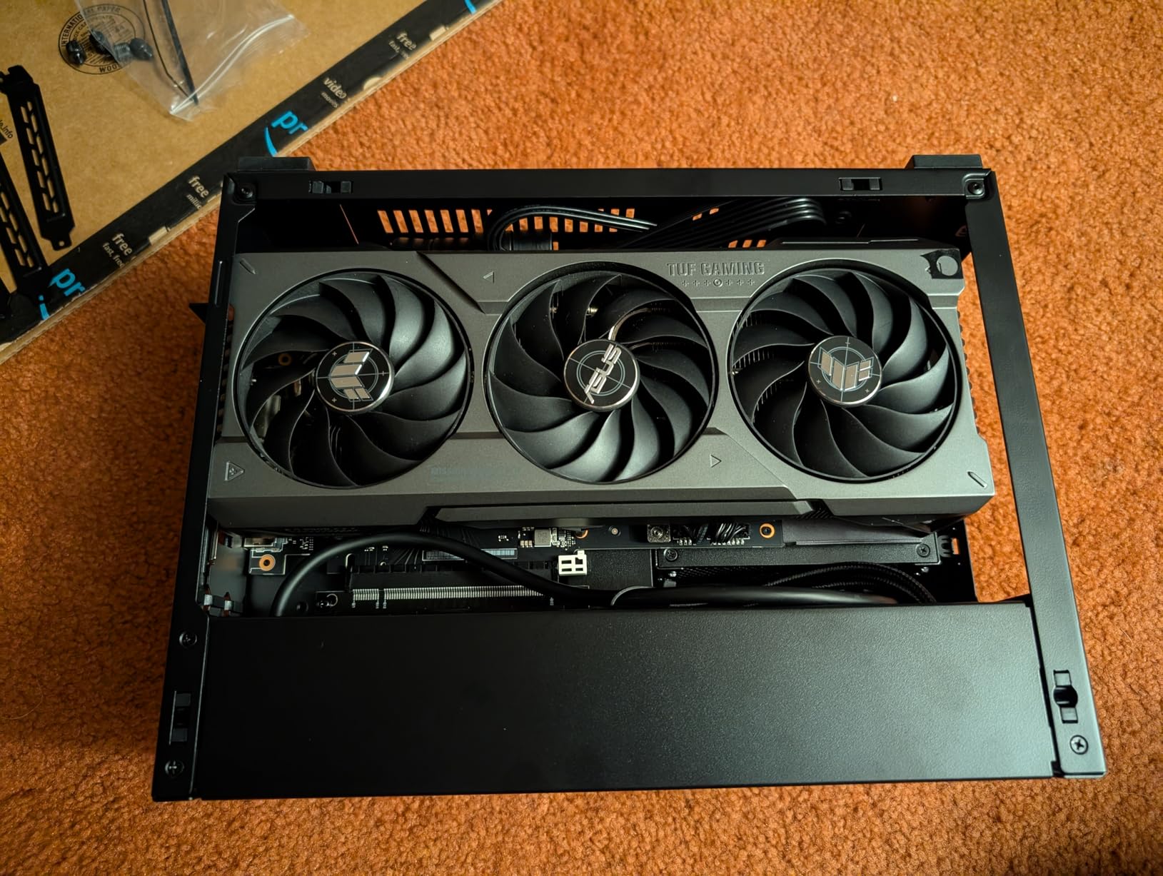 Lian Li A3-mATX-26.3L Micro Form Factor Chassis-Flexible Power Supply Installation-No Fans Included-Supports 360mm AIO-Modularity Design-For M-ATX and ITX Motherboard-DAN Collaboration-Black (A3X.US) Customer Review Lian Li A3-mATX-26.3L Micro Form Factor Chassis-Flexible Power Supply Installation-No Fans Included-Supports 360mm AIO-Modularity Design-For M-ATX and ITX Motherboard-DAN Collaboration-Black (A3X.US) - Customer Photo 5