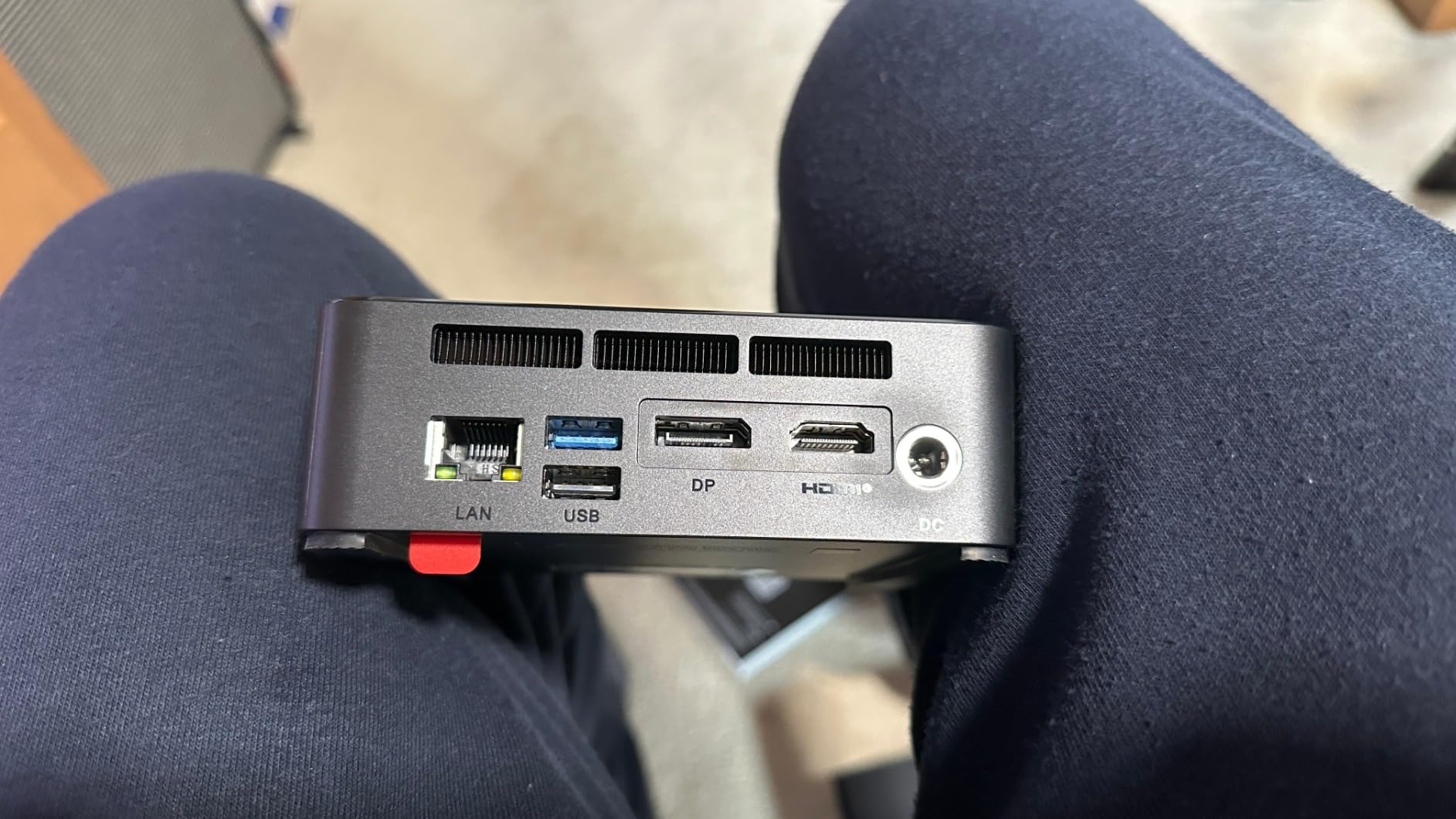 Beelink Mini PC, SER5 Pro 5825U AMD Ryzen 7 (Up to 4.5GHz) 16GB DDR4 500GB PCle 3.0 SSD Mini Desktop Computer, 2.5G LAN, Wifi6/BT5.2,HDMI/DP/Type-c/4K Triple Display Windows 11 Pro Micro PC - Customer Photo 5